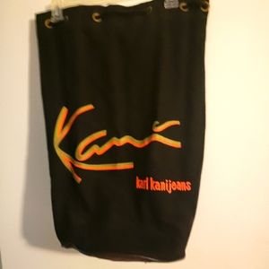 Vintage Backpack - Karl Kani Jeans - 1990's Collectible -  Canvas - 20"H x 16"W